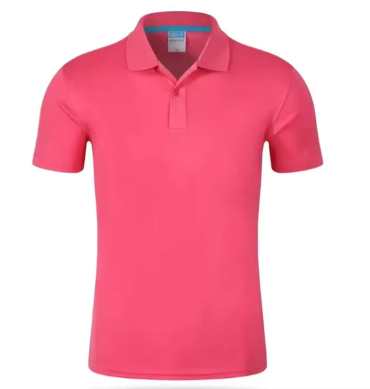 Men's High Quality Short Sleeve Sports Casual Printed for Polo Shirt