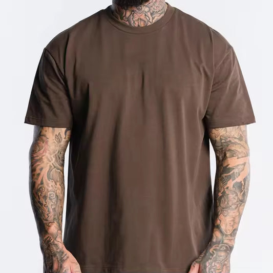 Men New Style Active With the Classic T-Shirt Oversize Look Sports Casual T-shirts