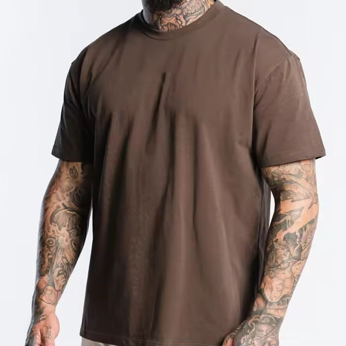 Men New Style Active With the Classic T-Shirt Oversize Look Sports Casual T-shirts