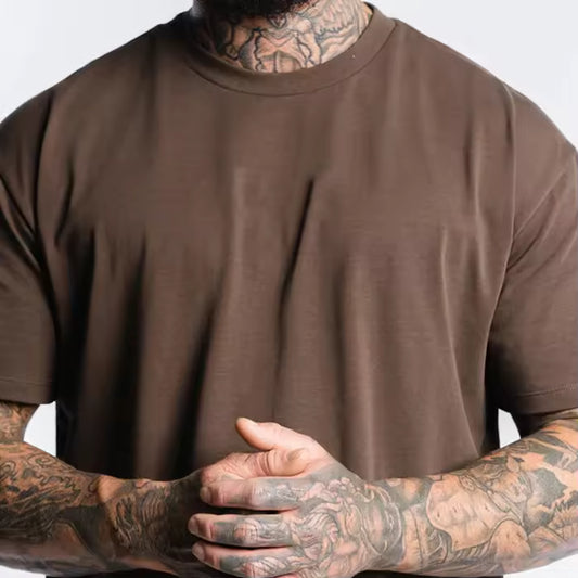 Men New Style Active With the Classic T-Shirt Oversize Look Sports Casual T-shirts